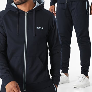 BOSS - Authentiek trainingspak 50545573 50545565 marineblauw